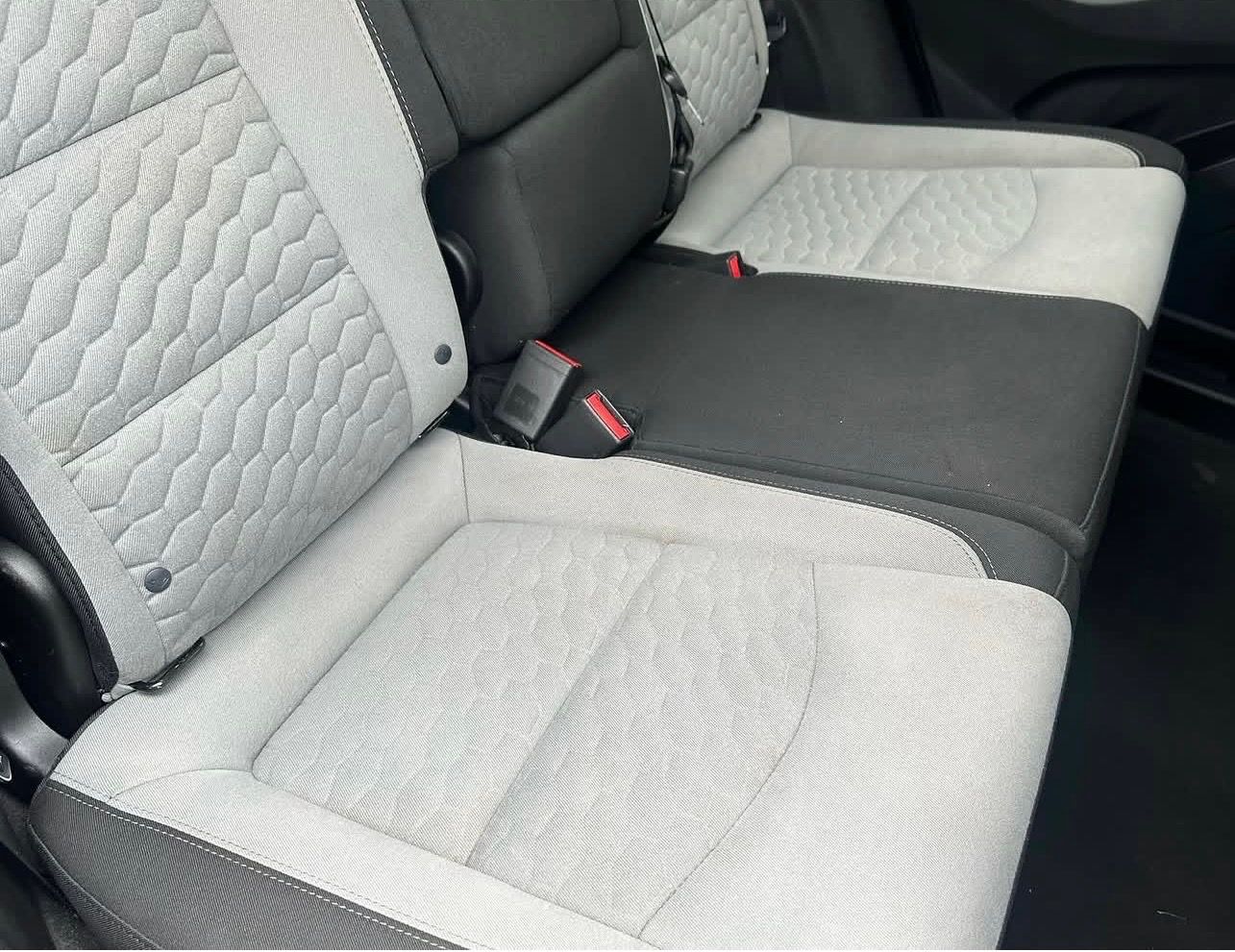 Rear bench seats deep cleaned and refreshed